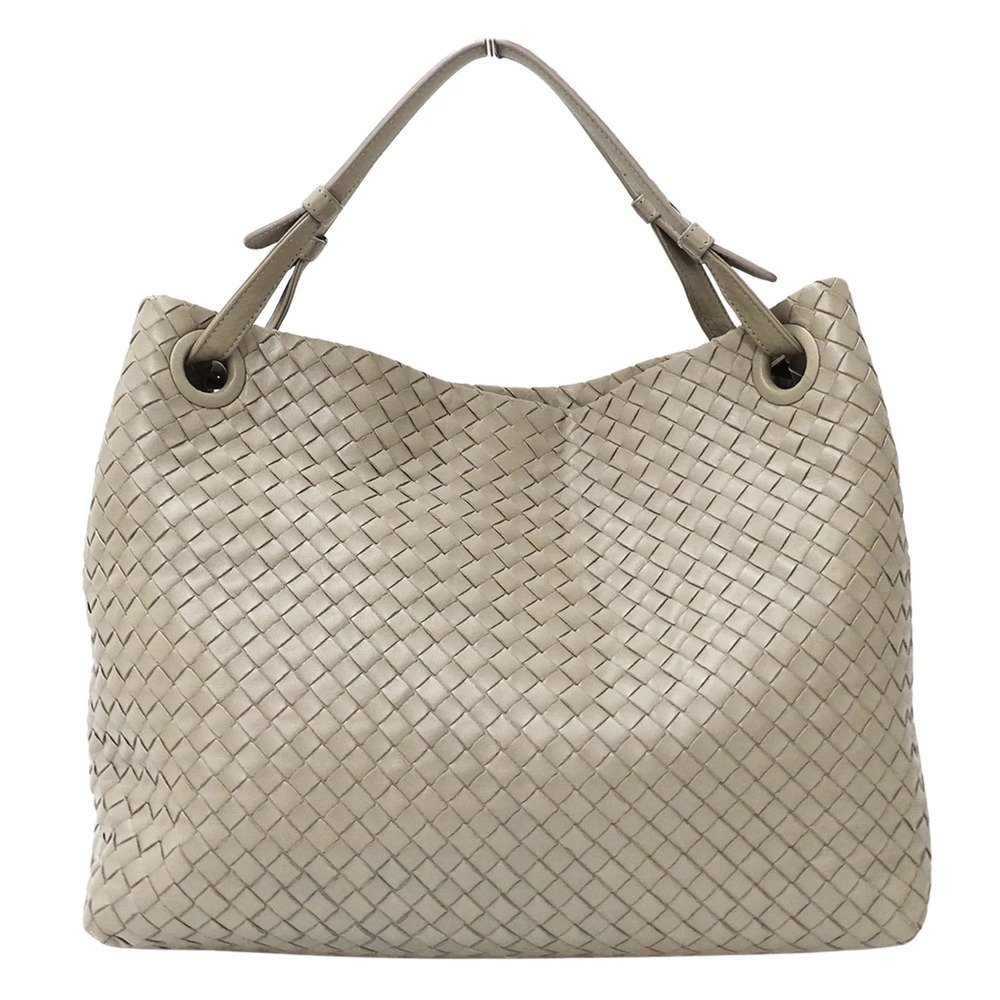 Bottega Veneta handbag for women, brand name tote bag, intrecciato leather, b...